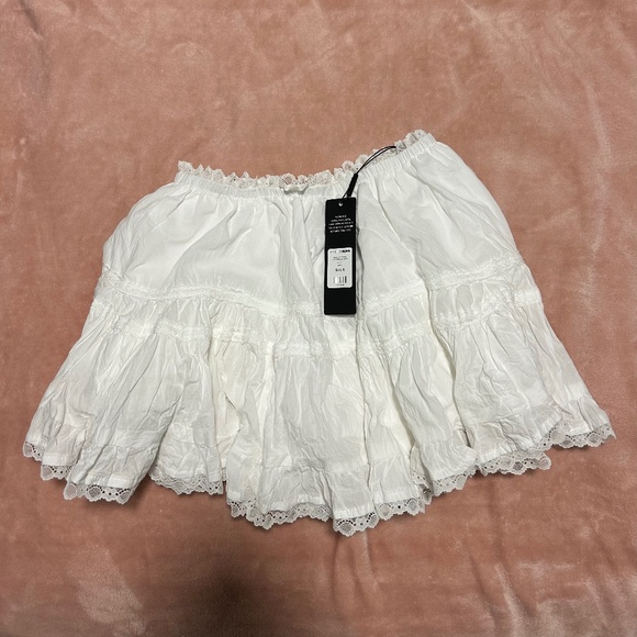 Fashion nova tiered cotton mini skirt - Picture 2 of 2